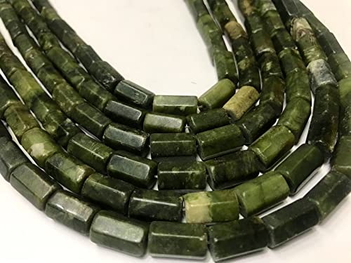 Perles en vésuvianite naturelle de 8 à 15 mm pour création de bijoux uniques