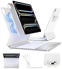 Silver Keyboard with Carbon Fiber Case