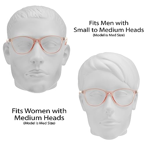 Image of proSPORT Multifocal Progressive 3 Magnifications in 1 Lens No Line Computer Gaming Reading Glasses for Men & Women