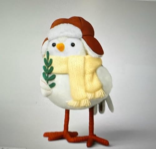 Featherly Friends Wondershop Bird with Yellow Scarf Decorative Figurine