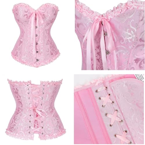 Corset Corpete Corselet Reduz e Modela Cintura Valoriza Busto Linha Casual Floral Cores M143
