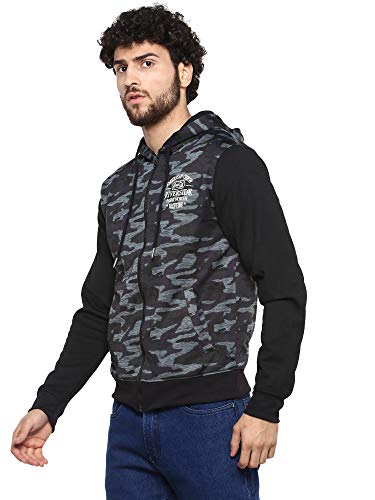 Image of AMERICAN CREW Men's Poly Cotton Hooded Hoodie