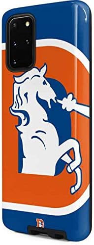 Skinit Pro Phone Case Compatible with Galaxy S20 Plus - Officially Licensed NFL Denver Broncos Retro Logo Design