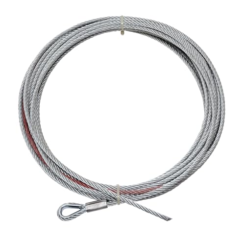 Superwinch 89-24640 Steel Wire Winch Rope 5/16" x 55' fits S Series S5500 S7500 Winch