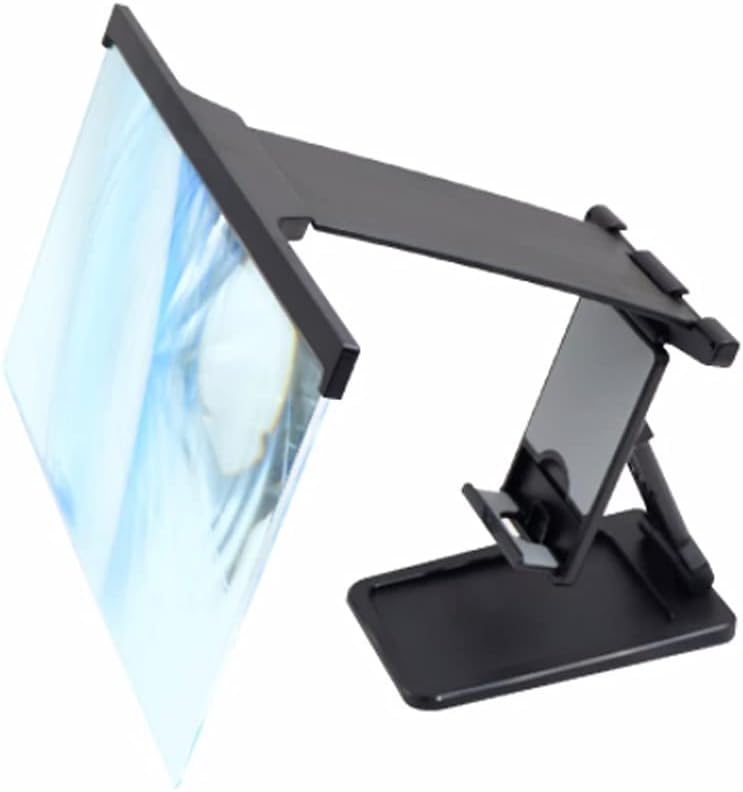 Mobile Phone Screen Magnifying Glass Folding Split Blu-ray 3D Portable Lazy Bracket Magnifying Glass