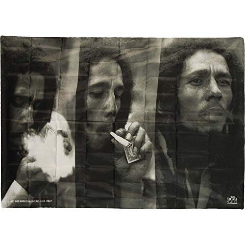 LPGI Bob Marley Triple Portrait Fabric Poster, 30 by 40-Inch
