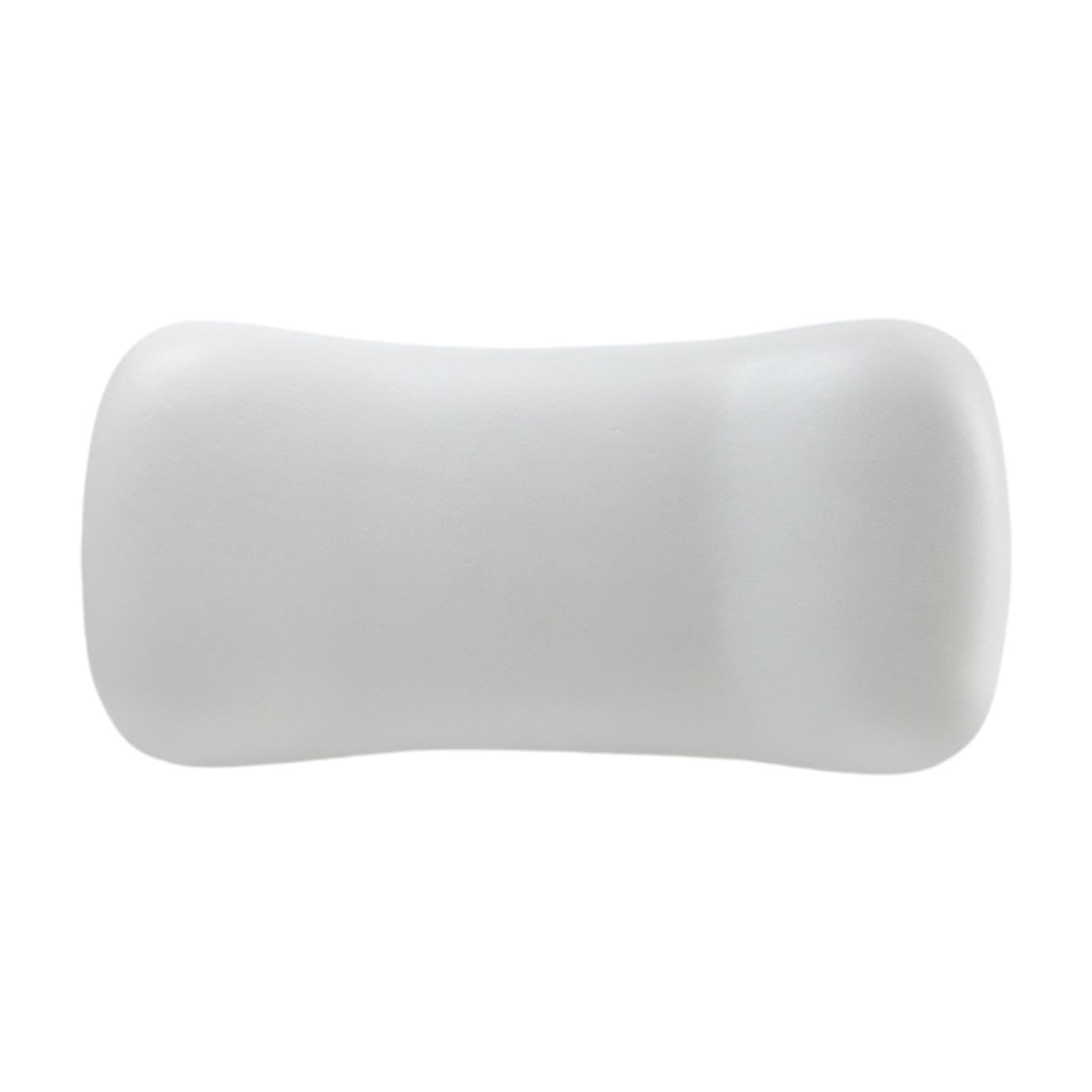 Oreiller de soutien au cou blanc doté d'une mousse haute résilience et d'un confort durable