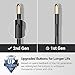 TORRAS Lock Series iPhone XR Case, 3-in-1 Luxury Hybrid Hard Plastic with Gold Trim Matte Finish Slim Thin Phone Case for iPhone XR 6.1 inches, Black