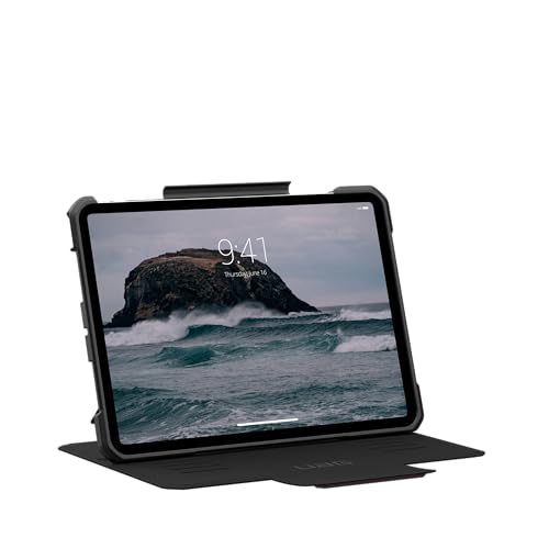 Image of Urban Armor Gear UAG iPad Pro 11 inch Case, Metropolis SE Rugged Protection Cover Designed for iPad Pro 11 inch (6th / 5th Gen, M5 /M4) (A3357, A3358, A3359) with Adjustable Stand and Pencil Holder -Bordeaux