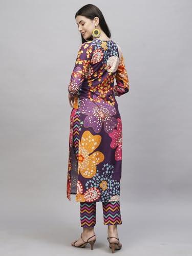 ANNI DESIGNER Cotton Blend Women Kurta With Pant