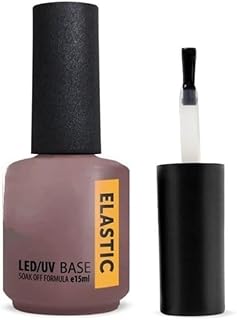 طلاء أظافر جل بلمسة نهائية مطفية تدوم طويلا يثبت بإضاءة ليد بالأشعة فوق البنفسجية من اونو، عبوة من قطعة واحدة سعة 15 مل