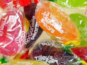 Tilleys Jargonelle Large Pear Drops, 250 g