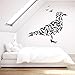 Adesivi da parete in vinile con motivo astratto gabbiani gregge di uccelli animali gabbiano, decorazione per la casa, soggiorno, arte murale rimovibile