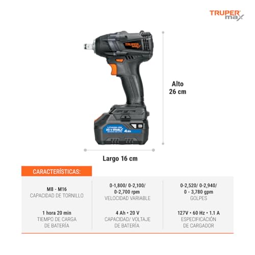 Llave de impacto Truper 12 Imagen adicional
