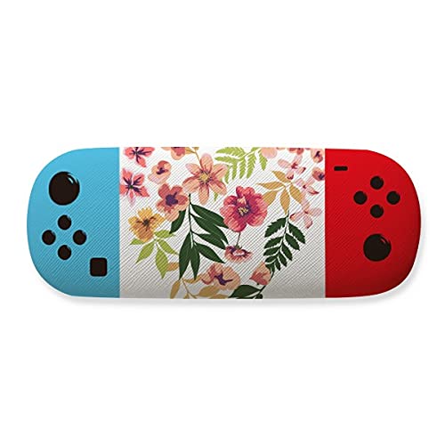 Étui de rangement pour lunettes avec motif fleurs raffiné et finitions intérieures soignées