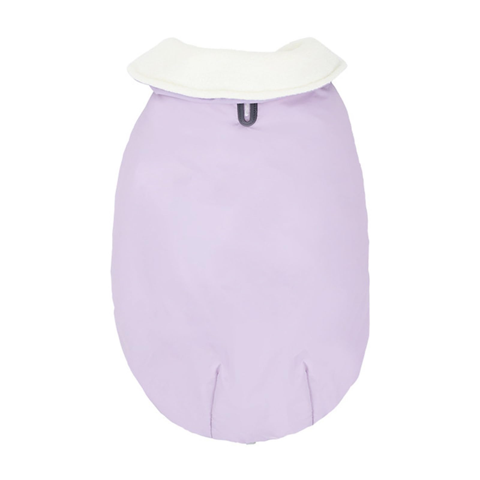 Chien à fourrure doux manteau de printemps couleur sable à col roulé protecteur