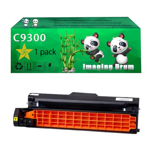 Image of Replacement C9300 C9500 Imaging Drum Unit Compatible for Okidata OKI C9300 C9500 Printers, Up to 30000 Pages, Vivid Colors, Contains Chip (1 Pack Yellow)