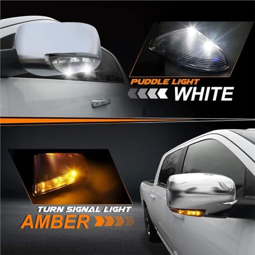 Feu de rétroviseur LED Dodge Ram pour sécuriser vos trajets