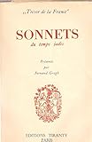 Sonnets du Temps jadis