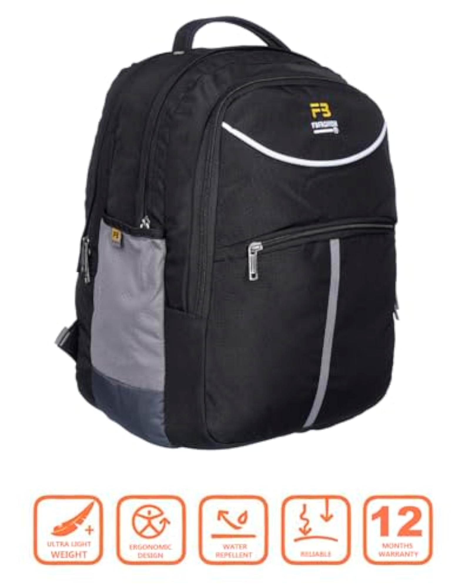 Large Casual Backpack for College, School & Travel