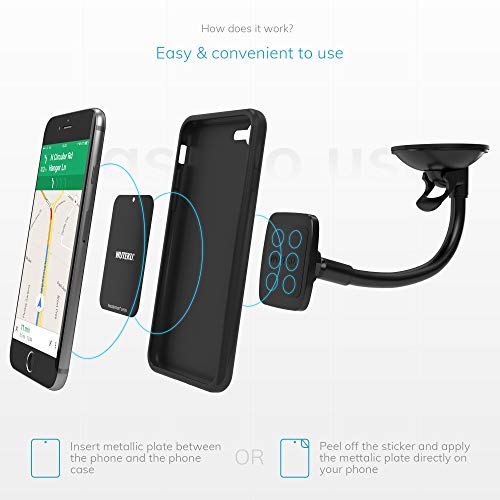 WUTEKU Parabrezza Magnetico Kit Supporto per