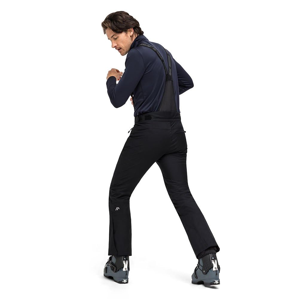 Maier Sports Anton Light Herren Skihose wasserdichte Schneehose mit Hosenträgern Stretchmaterial mTEX Wetterschutz PFC-frei
