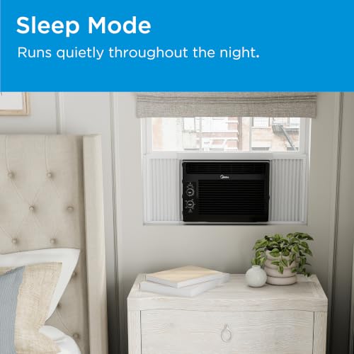 Image of Midea 5,000 BTU Window Air Conditioner, Mechanical Control, 150 Sq Ft