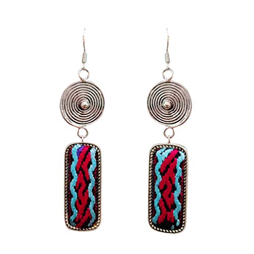 100% Artisanal Boucles D'oreilles En Argent Broderie Antique Bijoux Uinque Accesoires De Mode Femmes 111 Cover