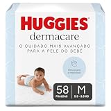 Fralda Huggies Premium Dermacare M - 58 Un