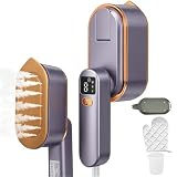 NXPZ 1200W Défroisseur Vapeur, Fer à Repasser Vapeur 2-en-1 Portable, Fer à Repasser de Vo...
