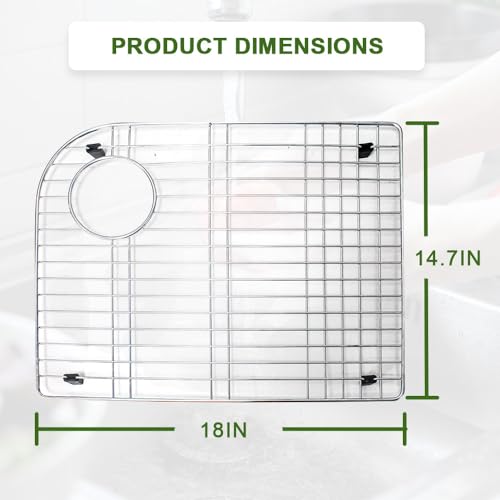Rack de fondo para lavabo K-6001-ST acero inoxidable miniatura 3