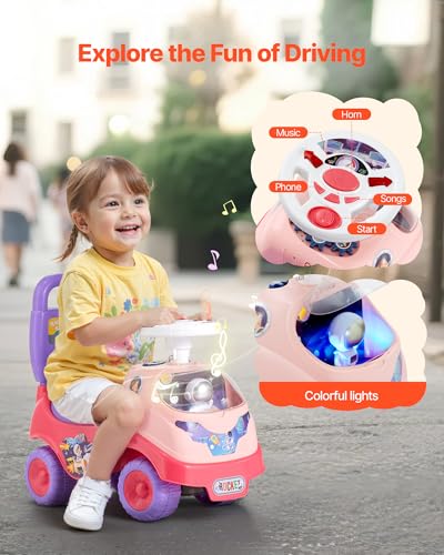 Variante de VEVOR correpasillos Rosa 19-36 meses 500×240×430 mm