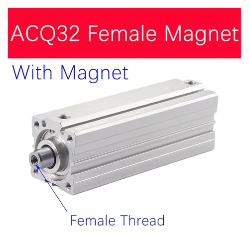Vérin pneumatique compact ACQ32 résistant aux espaces restreints