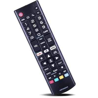 ZWP AKB75095307 Replacement Remote Control for LG LED LCD TV 43UJ6500 43UJ6560 49UJ6500 60UJ6540 24lm520d 24LM520S 28lm520s 49UJ6560 55UJ6520 55UJ6540 55UJ6580