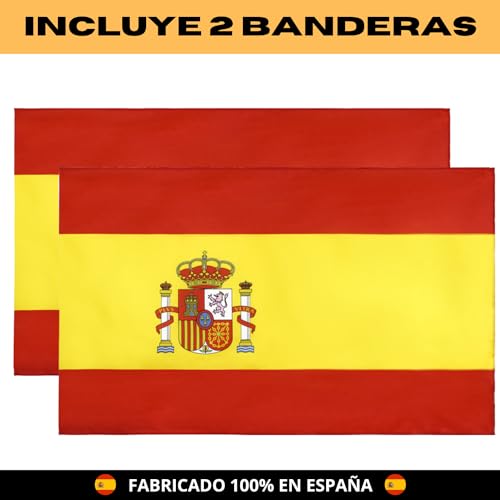 Raxint Large Spain Flag 2pcs - Image 4