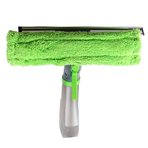 3 em 1 Janela spray de limpeza raspador frasco de spray limpador pano de microfibra Pad Vidro da lim