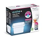 Aqua Optima 1 Pack 6 30 días Maxtra+ compatibles con Cartuchos de Filtro de Agua Evolve+, Blanco, 6 Pack, 6
