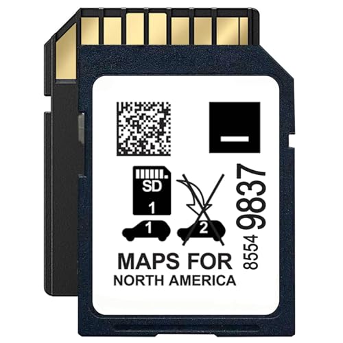 85549837 GPS Navigation SD Card, Compatible with Select 2021-2023 GM