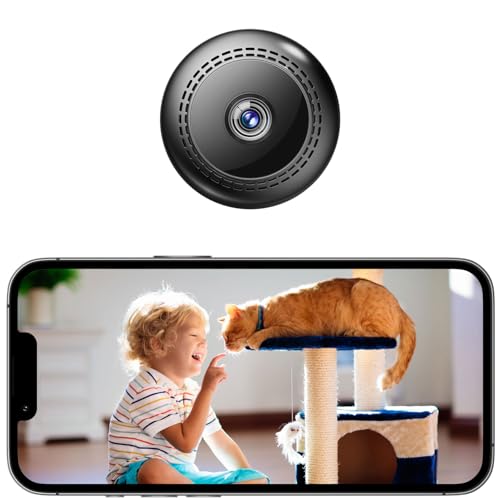Riyong Mini WiFi Camera for Cat House 1080p Night Vision
