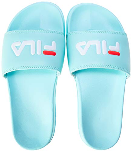 Fila Drifter Basic, Ojotas Feminino, Azul (Azul Claro/Branco/Rosa), 35