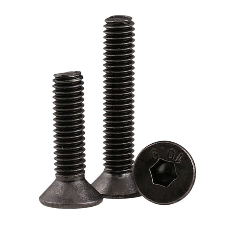 Kit 720 Viti A Brugola M3 - Testa Esagonale, Incassata, Svasata, 4-12mm, Nero, Per Fai Da Te, Elettronica - Foto 2