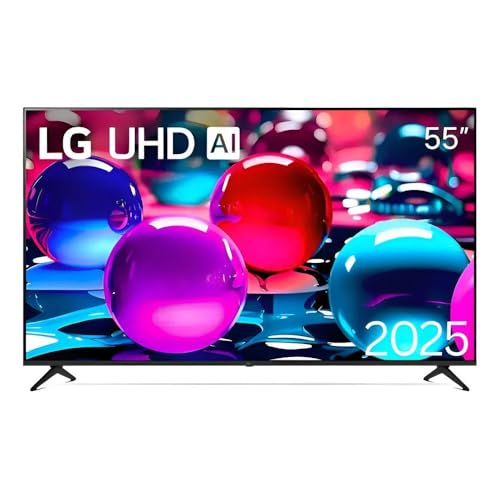 Smart TV LG UHD AI UA75 55 polegadas HDR10 Pro Processador α7 AI