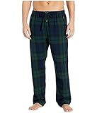 POLO RALPH LAUREN Men's Flannel Pajama Pant, P657, Blackwatch Tartan, M