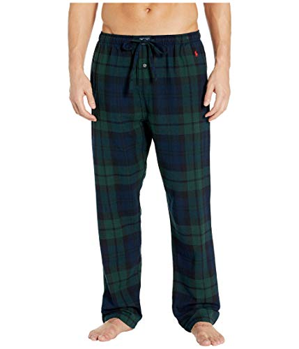 POLO RALPH LAUREN Flannel Pajama Pants Blackwatch Tartan LG