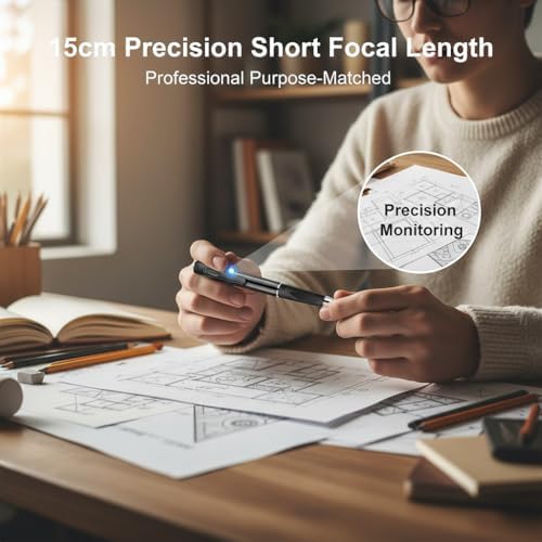 Unohoe 1080P WiFi Camera Pen 15cm Short Focal Length Cam 64GB Card — view 2