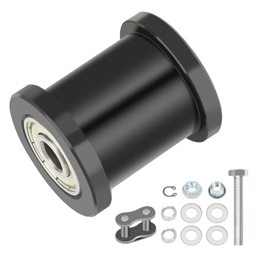 YOXUFA 8mm Mini Bike Chain Tensioner with 1-3/4 Roller for Coleman CT100U CC100X Baja Doodlebug DB30 Motovox Mbx10 Mbx11 Predator 79cc 97cc 98cc 100cc 2.5 3.0hp Powersport Mini Bike Parts