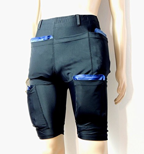 Poderosos shorts para adelgazar Icinger Power 4800G u0096 Para quemar grasa con frío u0096 Mejores que los electroestimuladores - Tamaño M