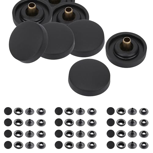 Boutons pression 15 mm anti déchirure pour maroquinerie et sacs avec dos métallique Trimming Shop