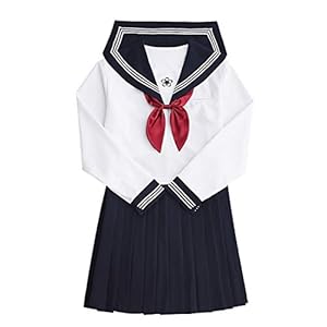 Larcele Schooluniformjurk Japanse school uniform zeeman donkerblauw SSF-01