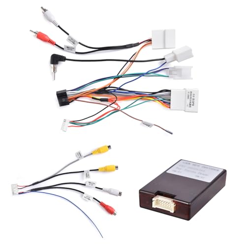 Wiring Harness for Toyota J-B-L Stereo Radio, 16-Pin Harness with Canbus, Compatible with Toyota Camry Corolla RAV4 Lexus Tundra Highlander Vios Yaris Sienna Hilux Prado Fortuner by METEESER - Used condition - US$26.29
